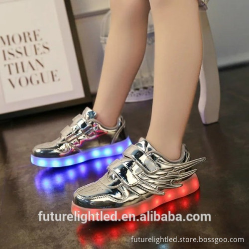 2017 led luminous shoes led children led flash shoes